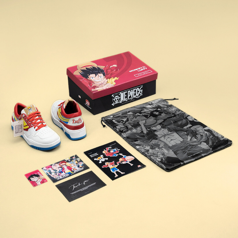 SEPATU SNEAKERS JOHNSON X ONE PIECE - LUFFY