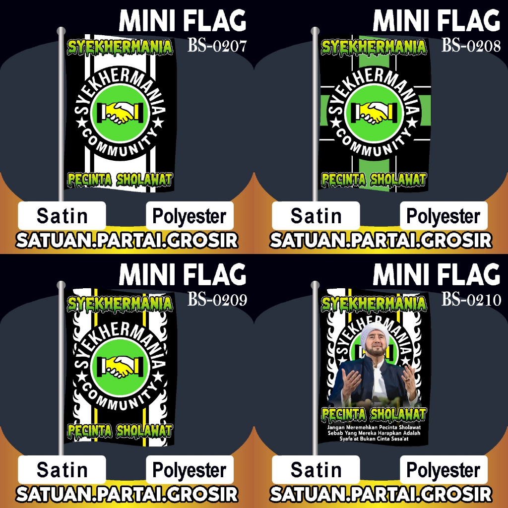 PROMO CETAK BENDERA SYEKHERMANIA V49/BENDERA SYEKHERMANIA TERBARU/CETAK BENDERA SYEKHERMANIA TERBARU