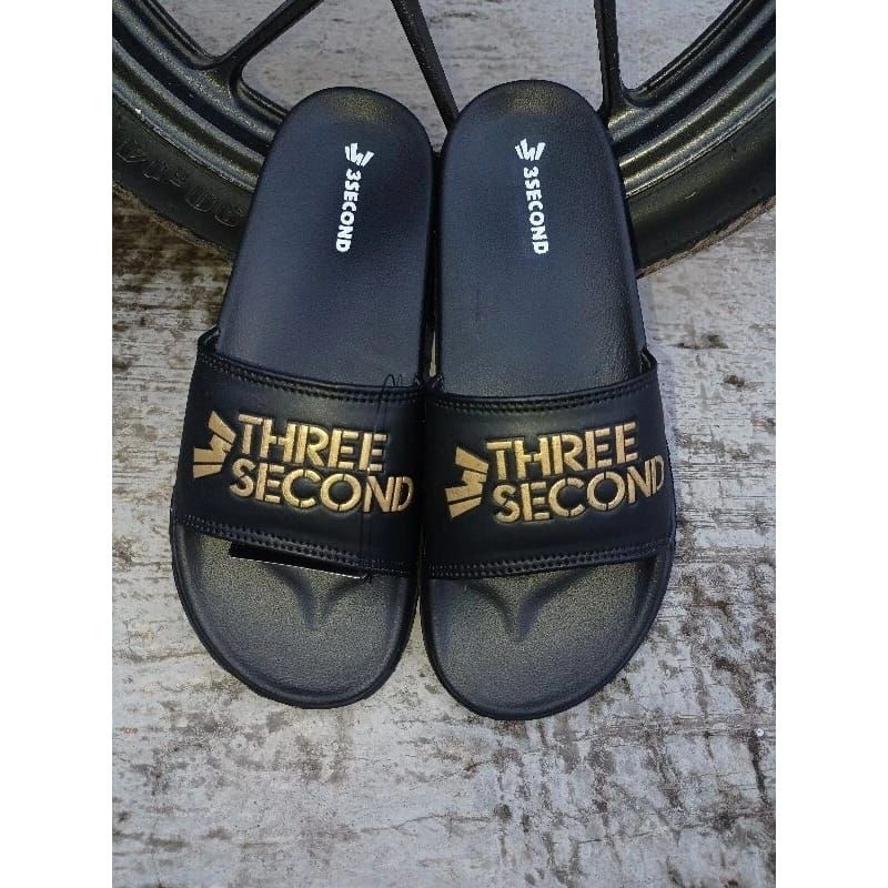 Sandal Slide Three Second Pria Wanita | Sandal Slop Cowo Cewe | Sendal Slop | Sandal