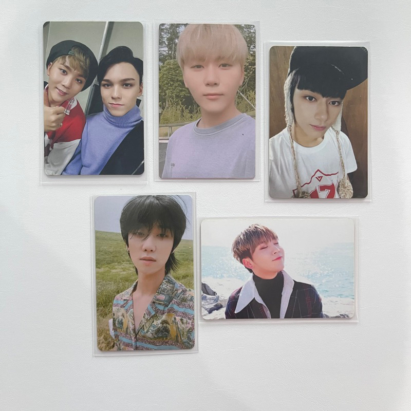 Seventeen Photocard PC Seungkwan Vernon Verkwan Jun The8 Minghao Going Seventeen Teen Age