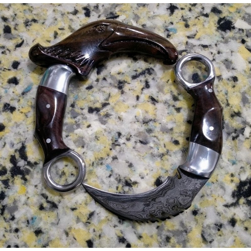 KARAMBIT SILAT DAMASKUS/PAMOR