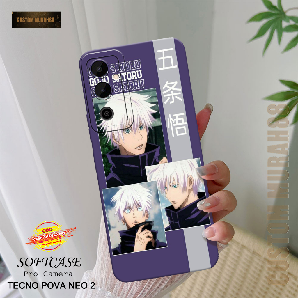 Case Tecno Pova Neo 2 Terbaru - Fashion Case ANIME - Casing Hp Tecno Pova Neo 2 - Softcase Pro Camer