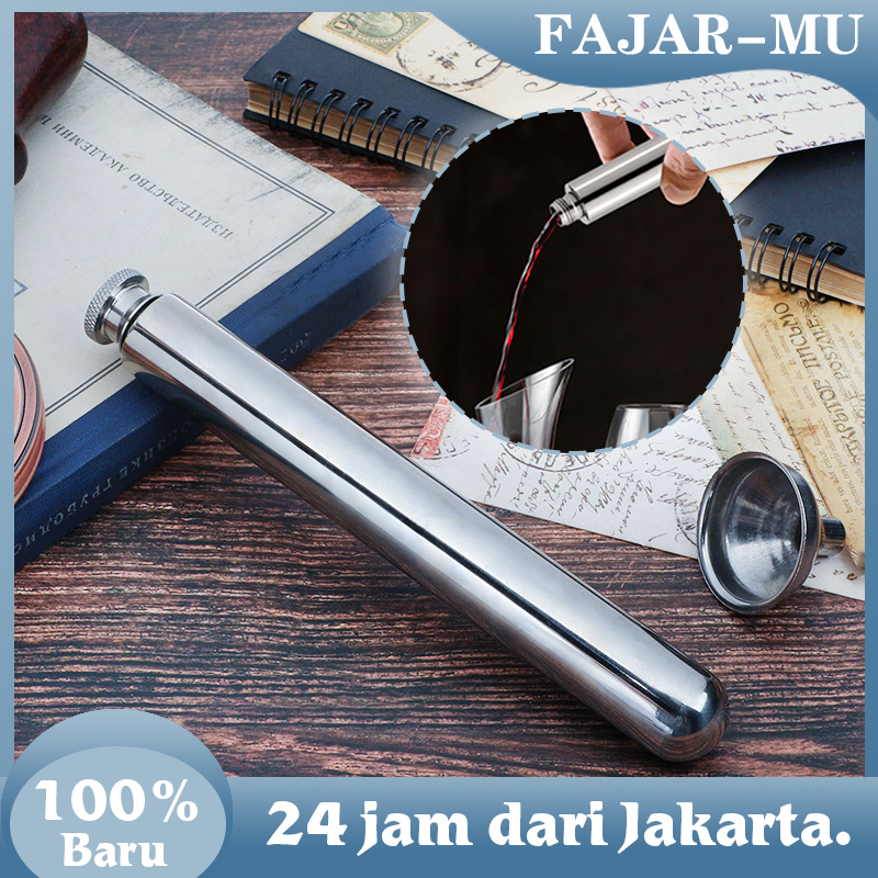 Botol Hip Flask Stainless Botol Minum Hip Flask 2oz Minum Wine Bir Flask Hip Pocket Portable Stainle