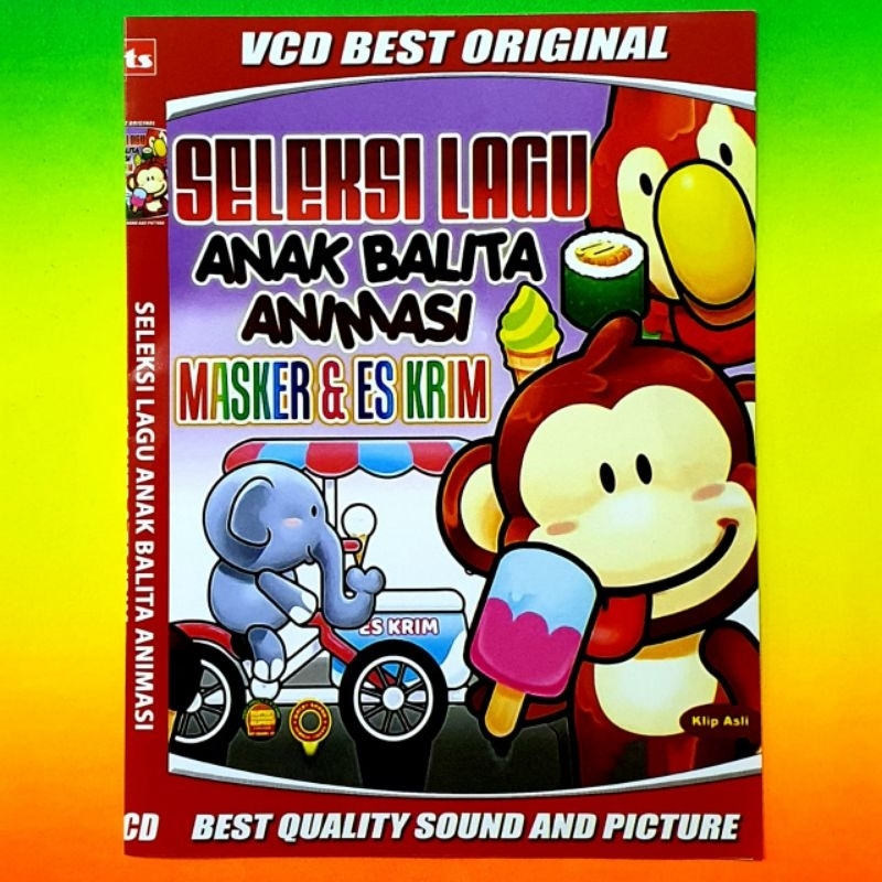 VCD SELEKSI LAGU Anak Balita Animasi SELAMAT ULANG TAHUN Ci Luk Ba