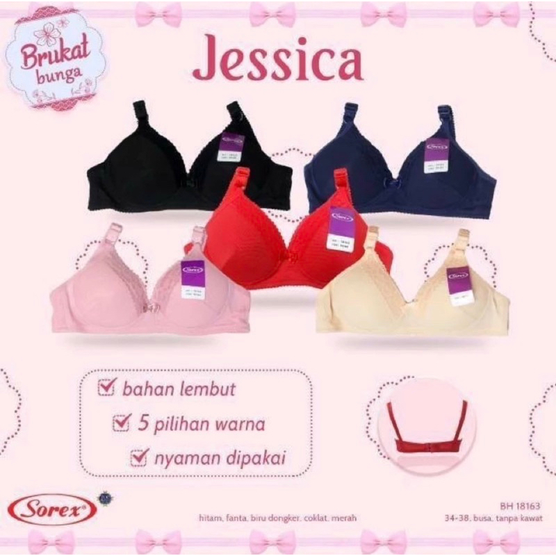 Bra Sorex 18163 | BH Sorex 18163 Brukat Cantik
