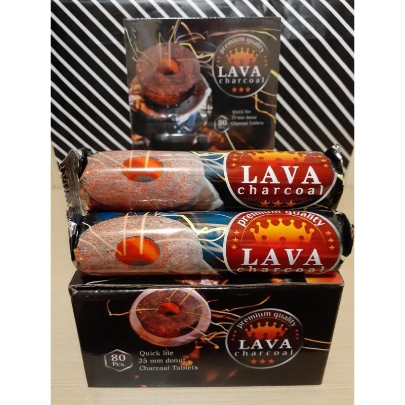 Lava Charcoal Arang magic Briket /ARANG AL RAHAL