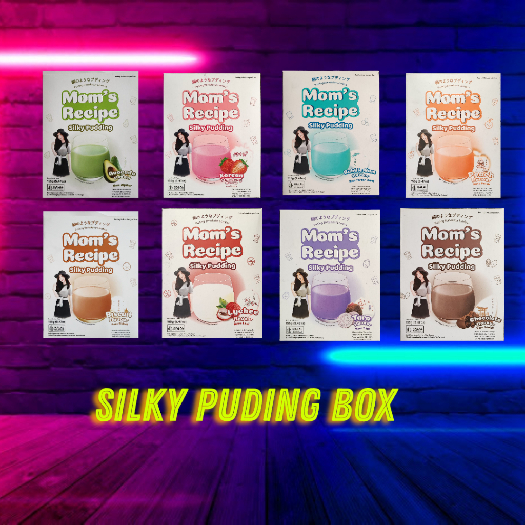 

silky pudding powder moms recipe forisa 155 gr