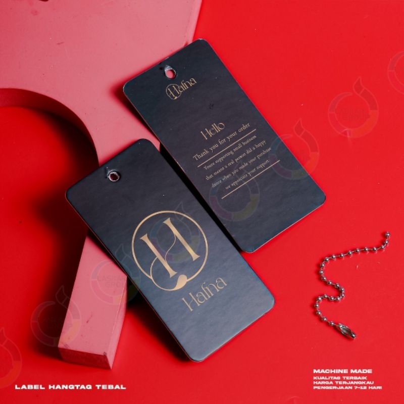 

label hangtag tebal 700gsm
