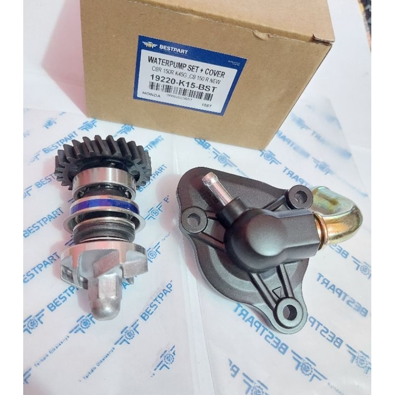 WATERPUMP SET + COVER CBR 150 R K45G CB 150 R K15 NEW CBR led 2016 19220-K15-BESTPART