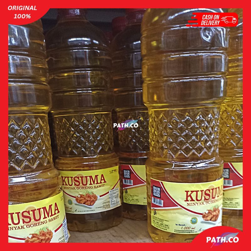 

Kusuma Minyak Goreng Kemasan Botol 1 Liter / 1000mL | Kusuma ( 1000 mL )
