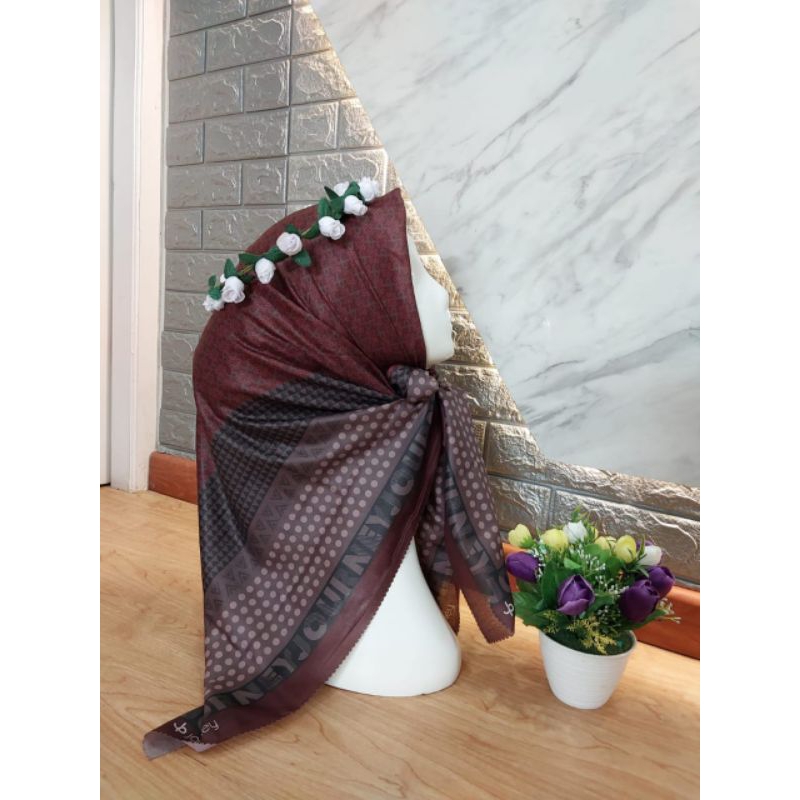 Journey dina series/hijab journey motif terbaru/kerudung segiempat