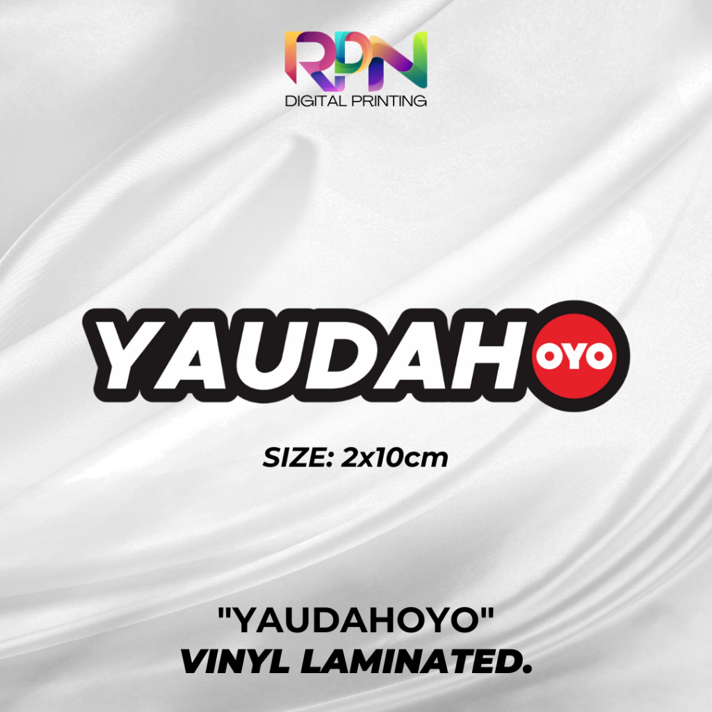 

STIKER/STICKER PRINTING PRINCUTT YAUDAH OYO VIRALL HITS