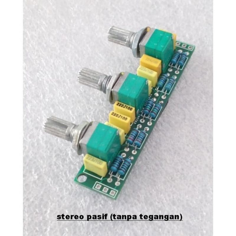 Stereo Tone Control Pasif