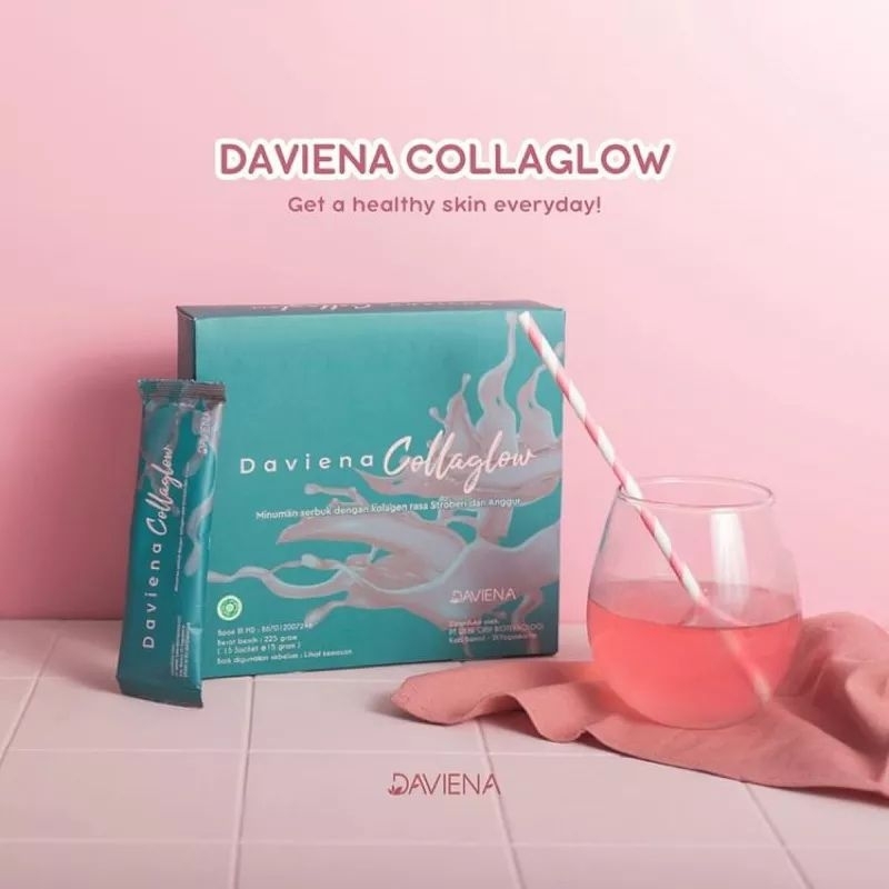 DAVIENA COLLAGLOW || COLLAGEN DRINK DAVIENA