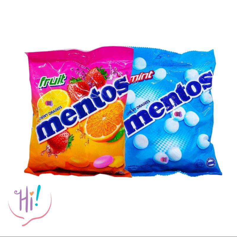 

MENTOS PERMEN MINT & FRUIT/ 1 BUNGKUS @ 135 GR