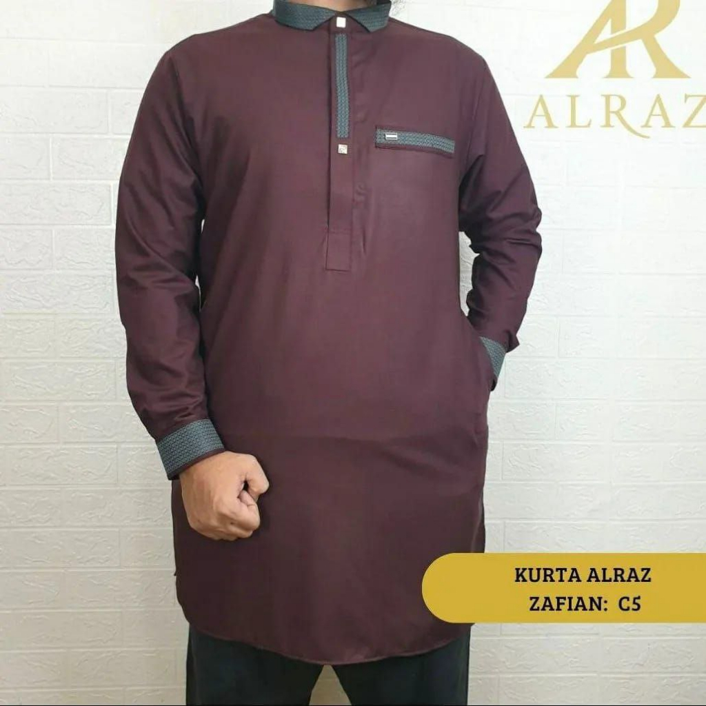 KOKO KURTA ALRAZ PREMIUM LENGAN MANSET