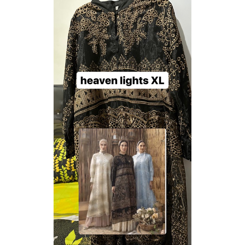 Liora Midi Dress Heaven Lights (Preloved)