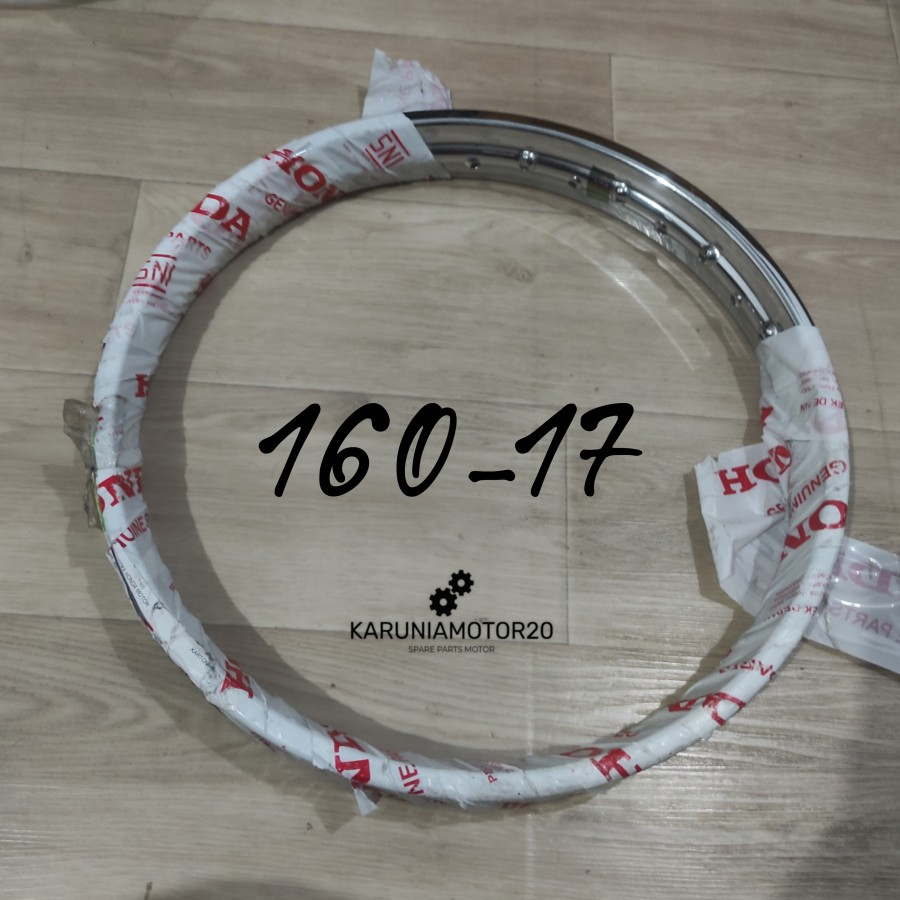 Velg Ring 17 160 Megapro/Supra/GLK/MX/Kaze Original AHM 44701-KYE-911