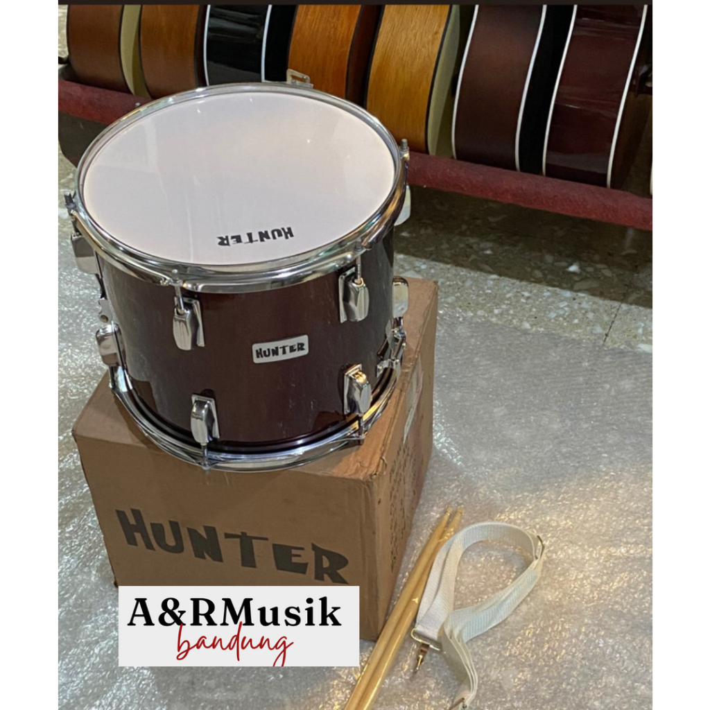 Snare Drum 12" x 10" Hunter / Drum Band Snare 12 / Marchingband Snare Drum SD SMP