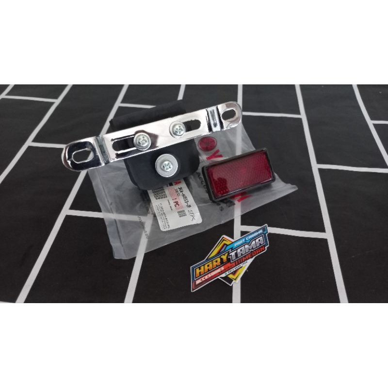 DUDUKAN NOPOL RX KING CHROME DAN MATA KUCING SAYAP BELAKANG