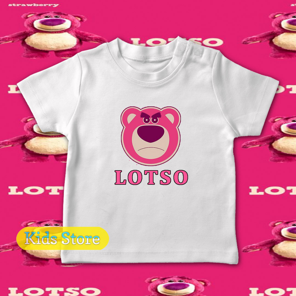 BAJU KAOS ANAK LAKI LAKI PEREMPUAN LOTSO TOY STORY PAKAIAN ANAK UNISEX LOTSO TOYS STORY
