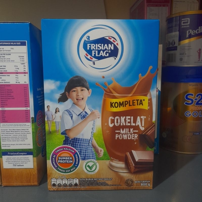 

FRISIAN FLAG Kompleta Cokelat 800gr Susu Bubuk Coklat