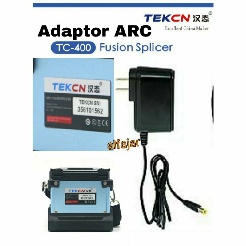 Charger Adaptor ARC Fusion Splicer TEKCN TC-400