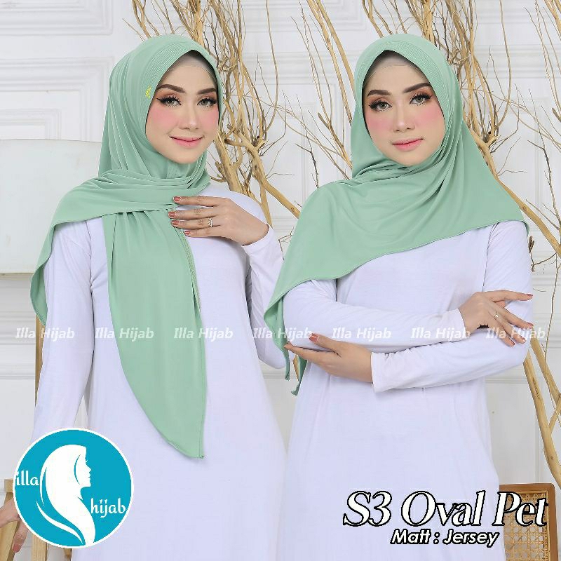 JILBAB INSTAN PET NAURA OVAL original ILLAH / JILBAB INSTAN TERBARU / JILBAB INSTAN KEKINIAN