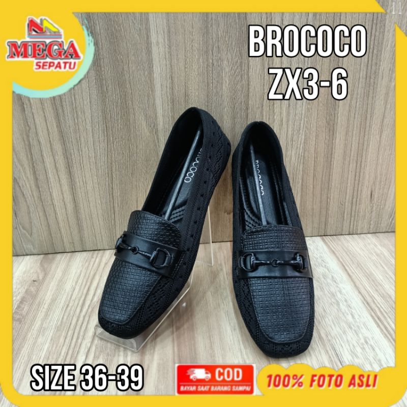 TERBARU SEPATU SEKOLAH CEWEK MEREK BROCOCO ZX3-6