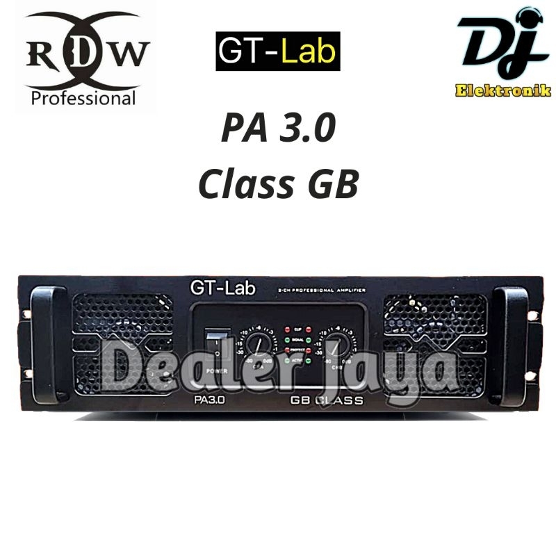 Power Amplifier GT Lab RDW PA 3.0 / PA3.0 - 2 channel