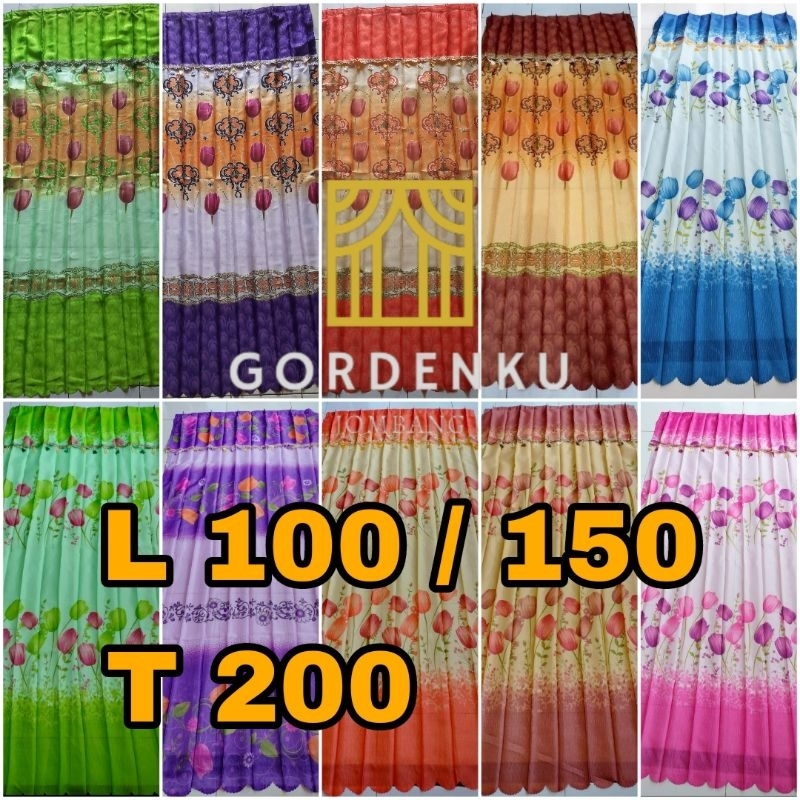 Gorden Ami/Gorden Plisket/Gorden Jendela Minimalis/Gorden Pintu/Gorden Murah