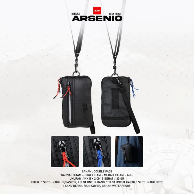 Hp Case REI / TAS Handphone Pria ARSENIO AREI OUTDOORGEAR