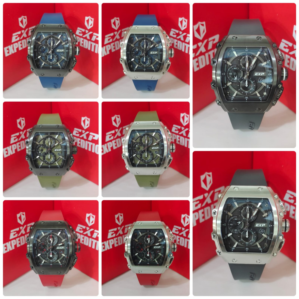 Jam Tangan Pria Expedition E 6846 MC Anti Air Original 100% Tebaru Mewah 2023