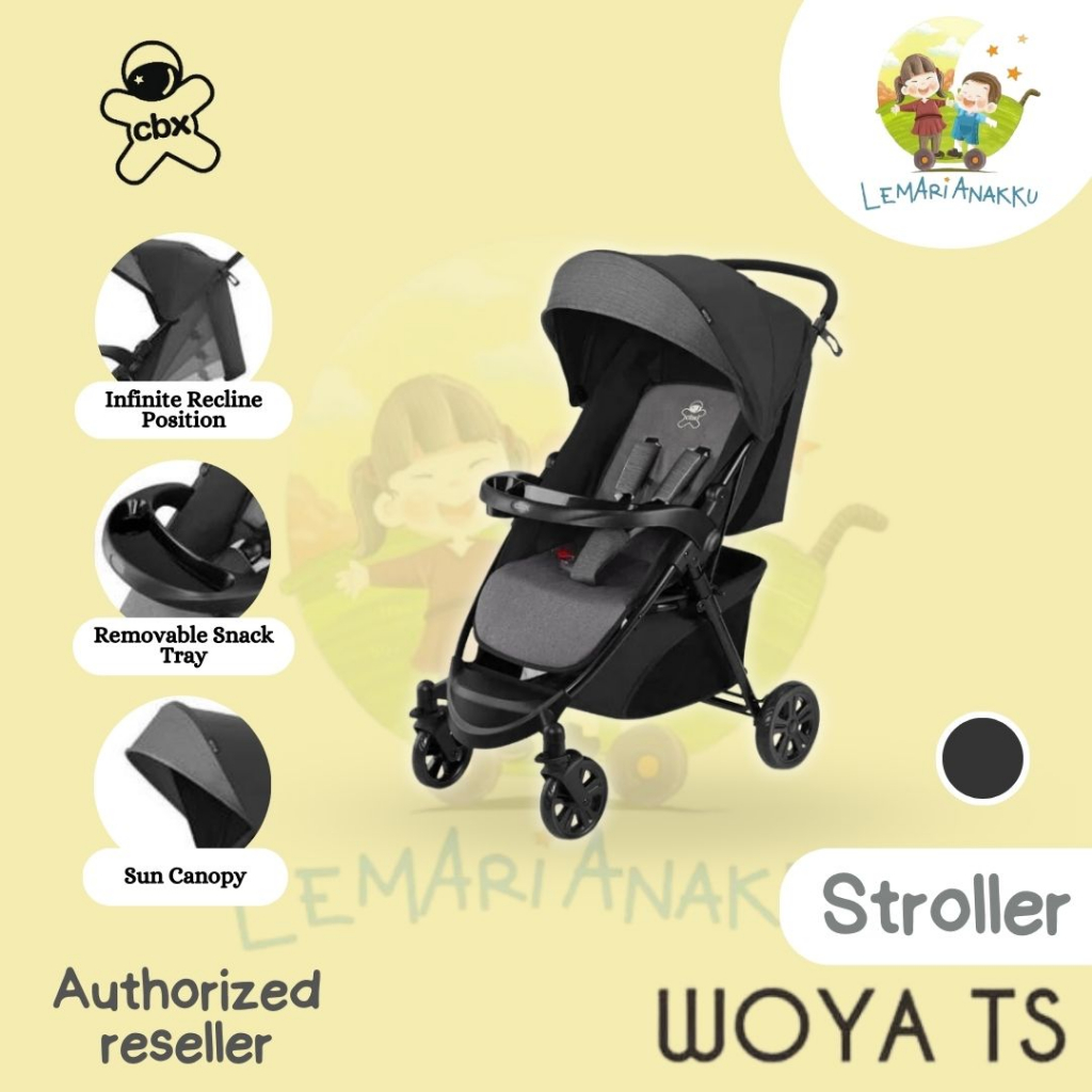 Stroller + Carseat Kereta Dorong Bayi CBX Woya Travel System Compact Size Stroller
