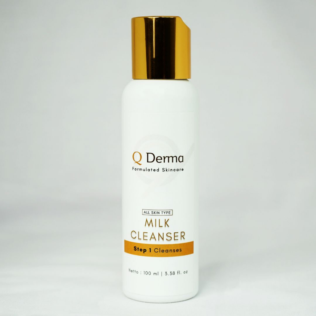 Q Derma Milk Cleanser - Susu Pembersih Wajah