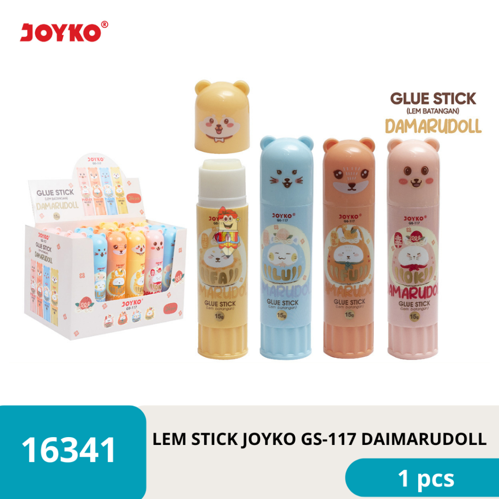

Lem stik / Glue Stick Joyko GS-117 15g Damarudoll motif