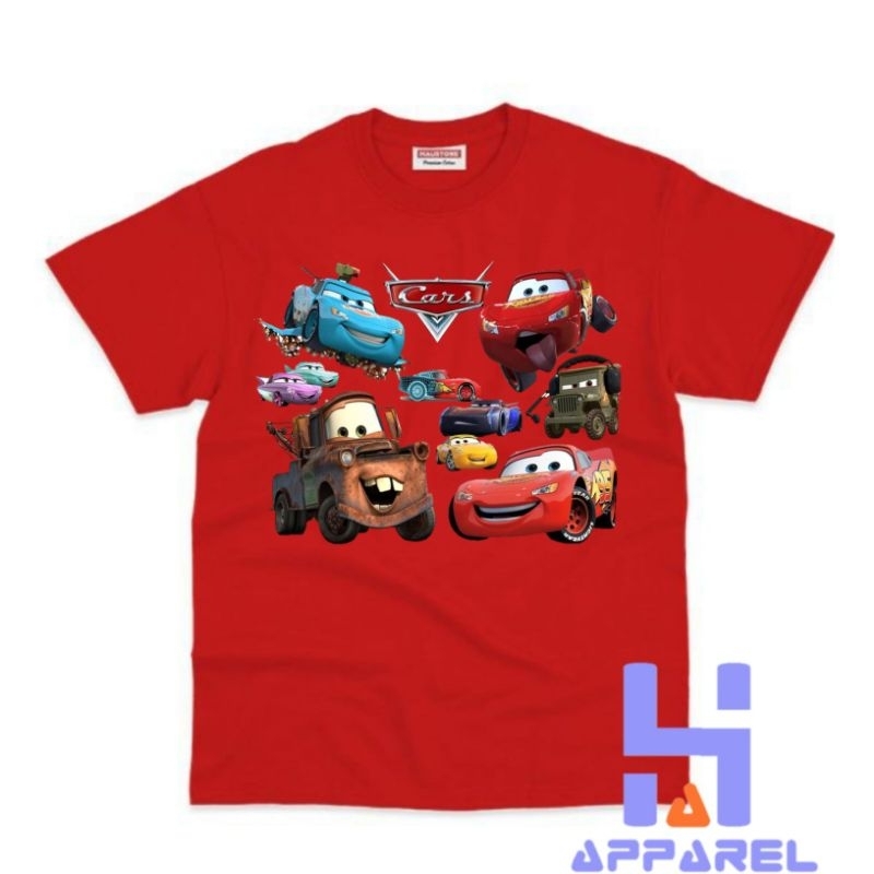BAJU ANAK KAOS ANAK CARS