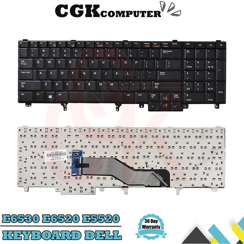 Keyboard Laptop Dell Latitude E5520 E5530 P28G E6520 E6530 E6540 P29F