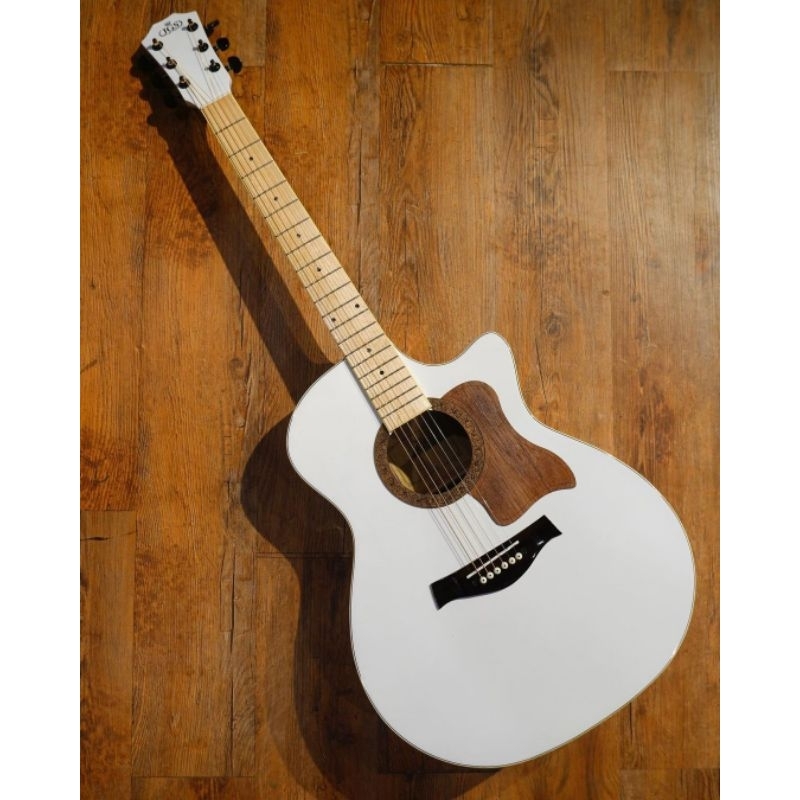 GITAR AKUSTIK/AKUSTIK ELEKTRIK JGS TR 01 WT(PUTIH)
