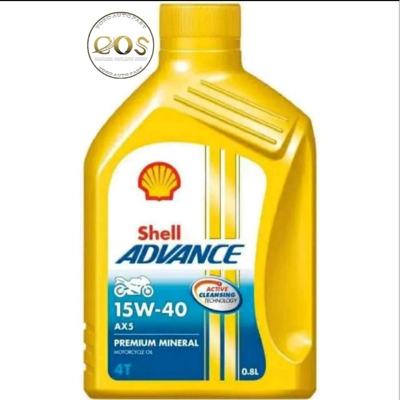 shell advance ax5 800 ml oli oil shell