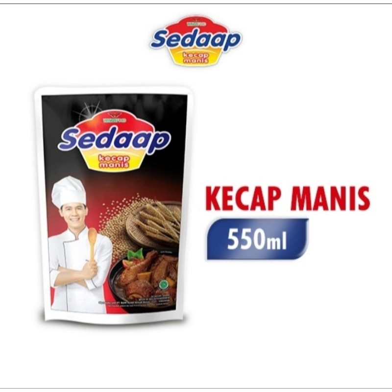 

SEDAAP KECAP MANIS 550 ML