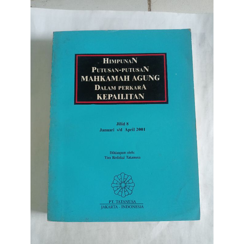 ori HIMPUNAN PUTUSAN PUTUSAN MAHKAMAH AGUNG DALAM PERKARA KEPAILITAN