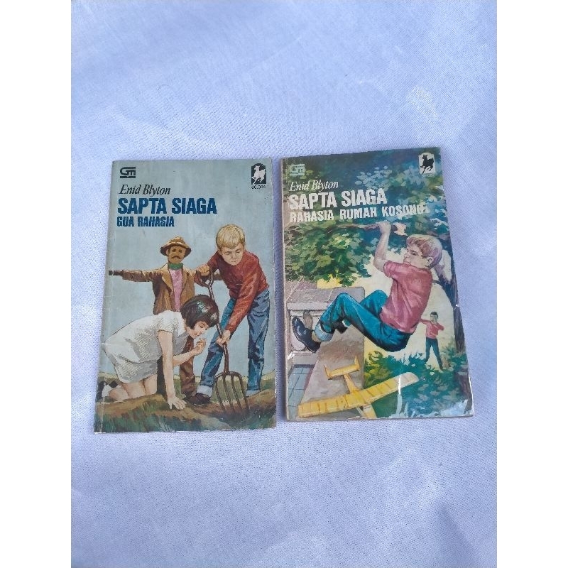 ENID BLYTON SAPTA SIAGA,RAHASIA RUMAH KOSONG,GUA RAHASIA