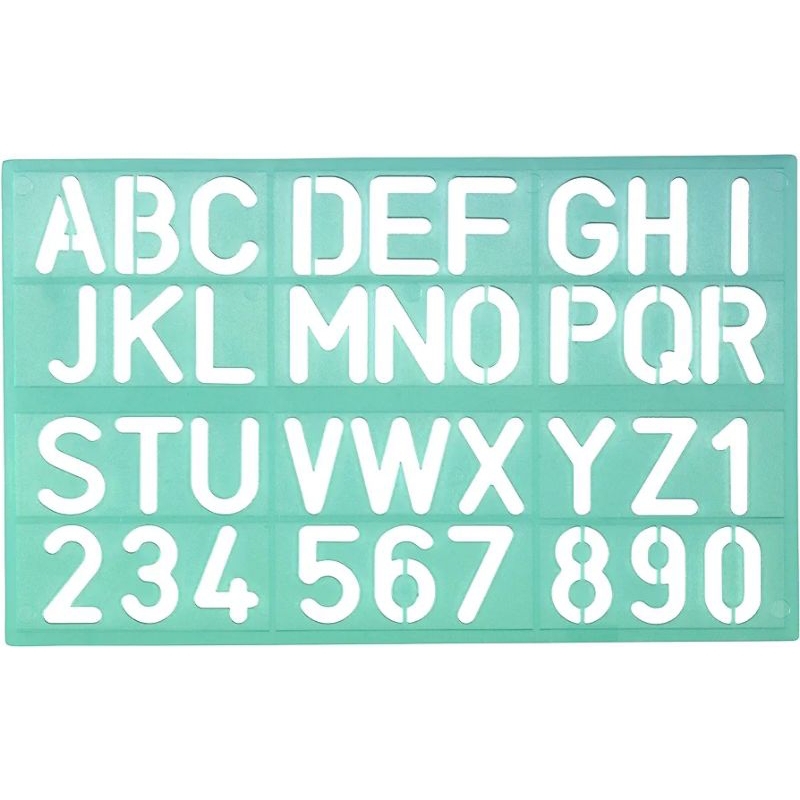 

Linex Lettering Stencils 8530