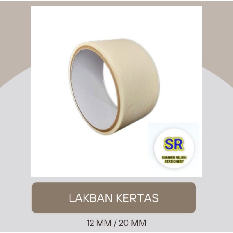 

TAPE MASKING LAKBAN KERTAS