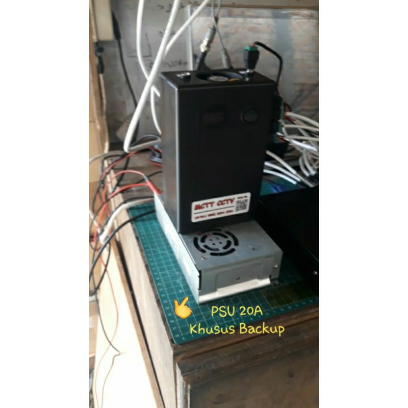 PSU 20A KHUSUS UNTUK BACKUP CCTV ANTI MATI LAMPU ANTI JEDA