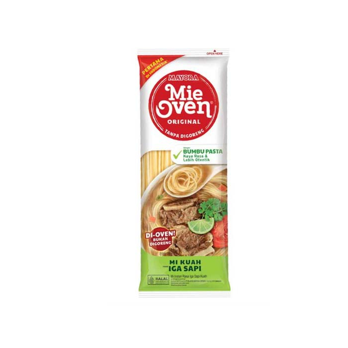 

Mie Oven Kuah Rasa Iga Sapi 78gr