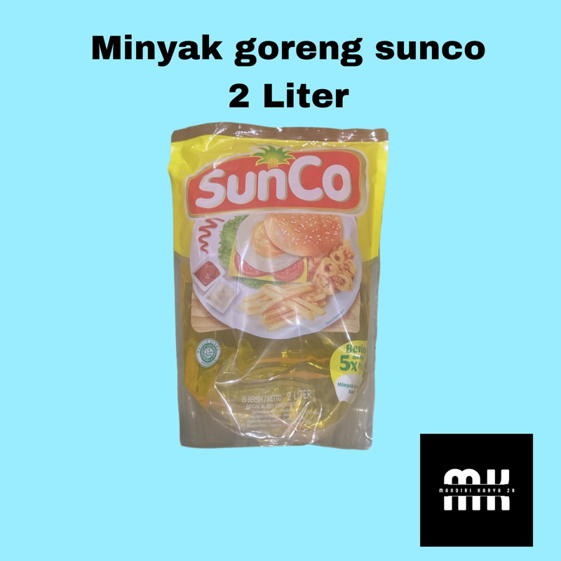 

Minyak Goreng Sunco Kemasan Refil 2 L