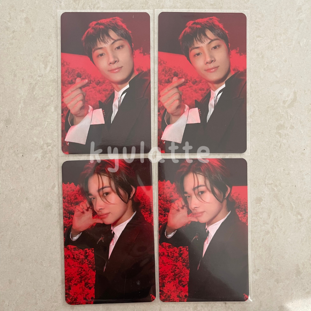 (ready stock) enhypen dark blood showcase live photocard broadcast bite me jay niki ni-ki official