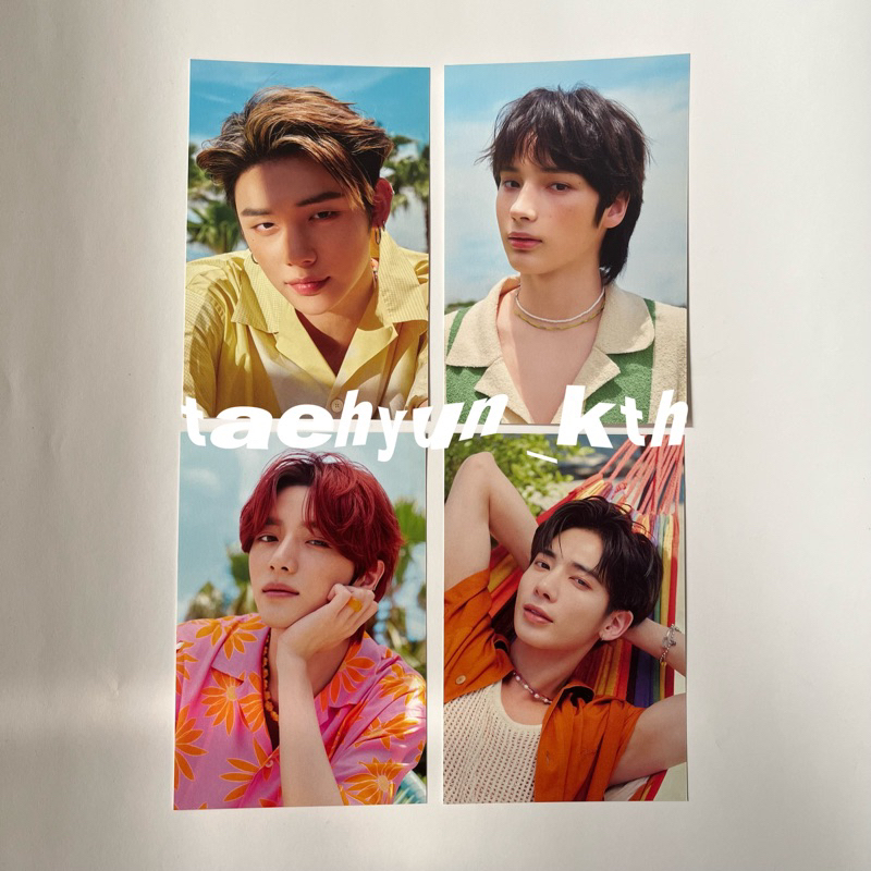 SEASON OF TXT : MIDSUMMER YEONJUN HUENINGKAI BEOMGYU TAEHYUN POSTCARD SUMMER PACKAGE SUMPACK SUMMPAC